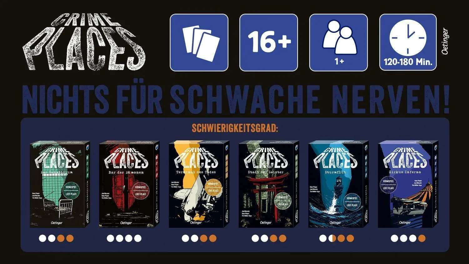 Bild: 4260512189679 | Crime Places. Zirkus Inferno | Hans Pieper (u. a.) | Spiel | 144 S.