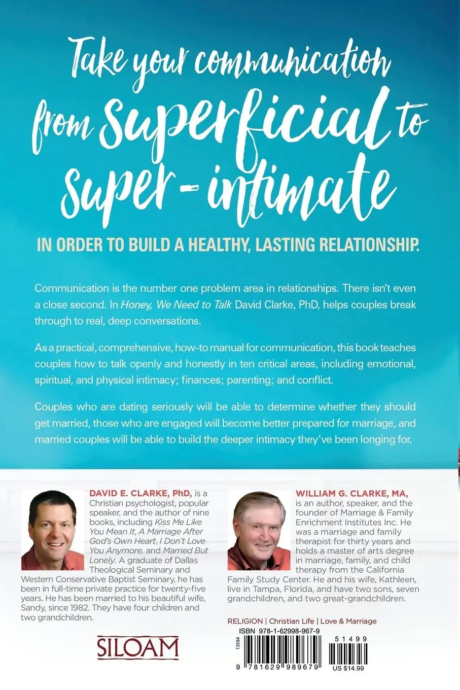 Rückseite: 9781629989679 | Honey, We Need to Talk | Get Honest and Intimate in 10 Essential Areas