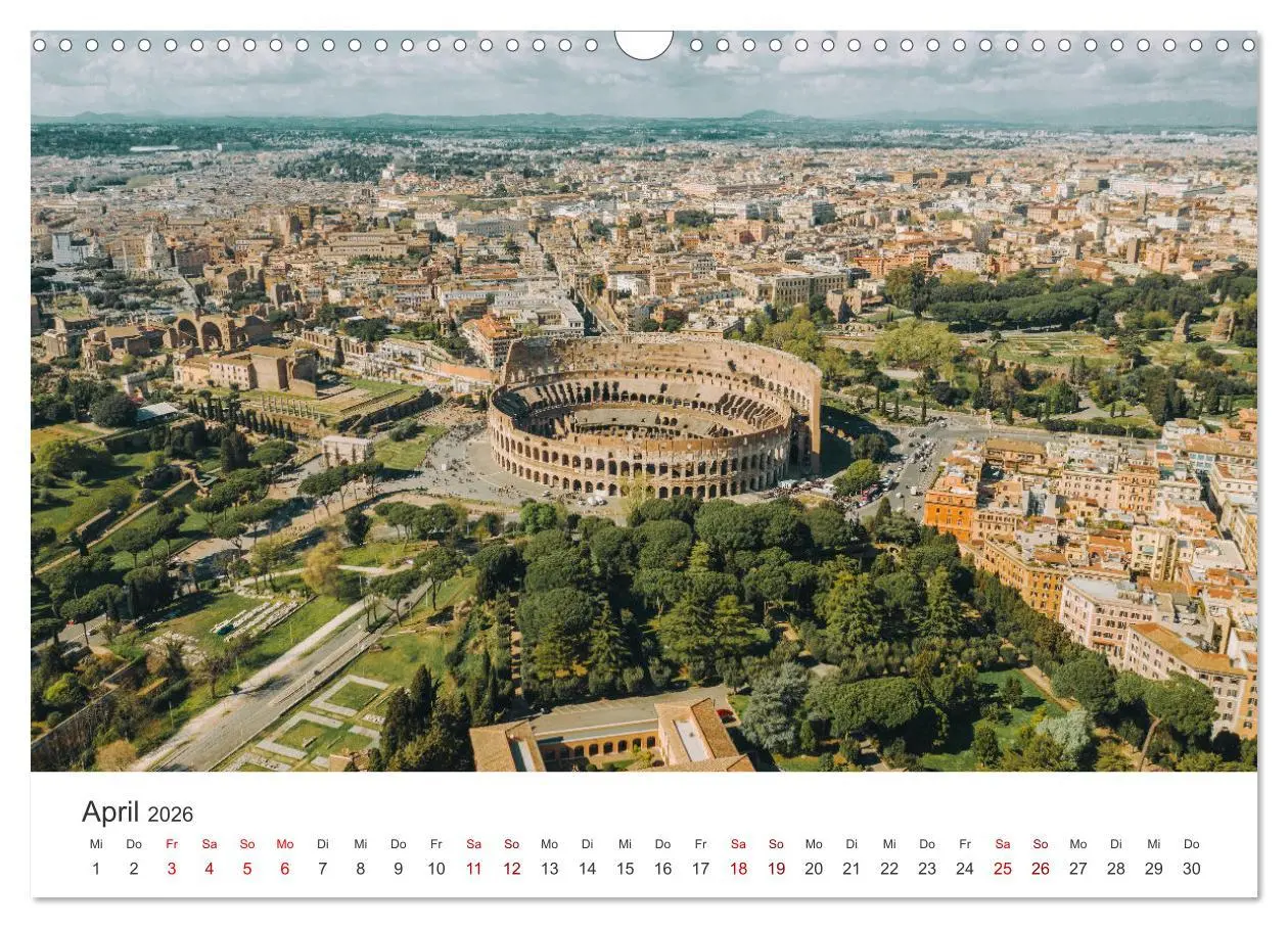 Bild: 9783457599679 | Rom - Die wunderschöne Hauptstadt Italiens. (Wandkalender 2026 DIN...