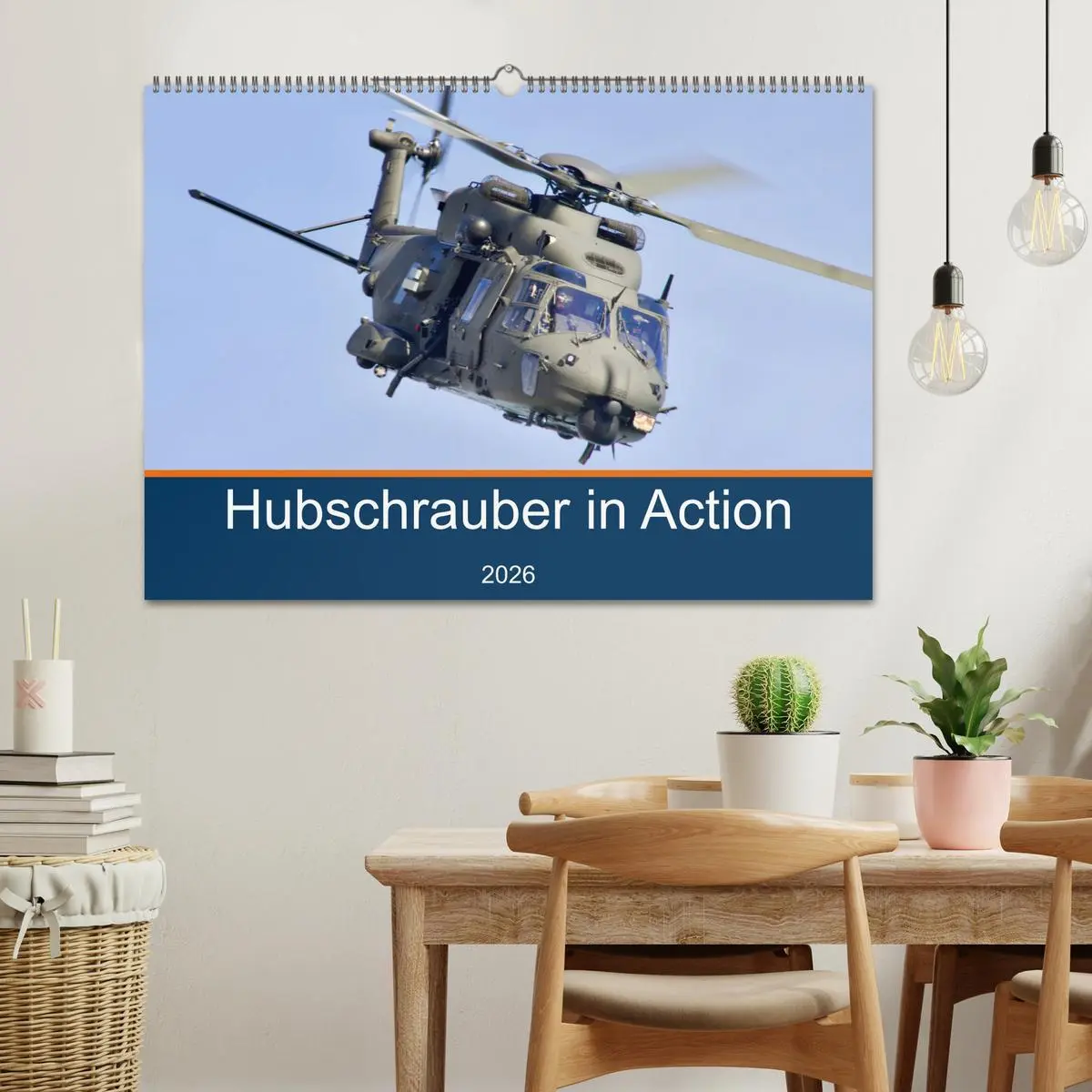 Bild: 9783457739679 | Hubschrauber in Action (Wandkalender 2026 DIN A2 quer), CALVENDO...