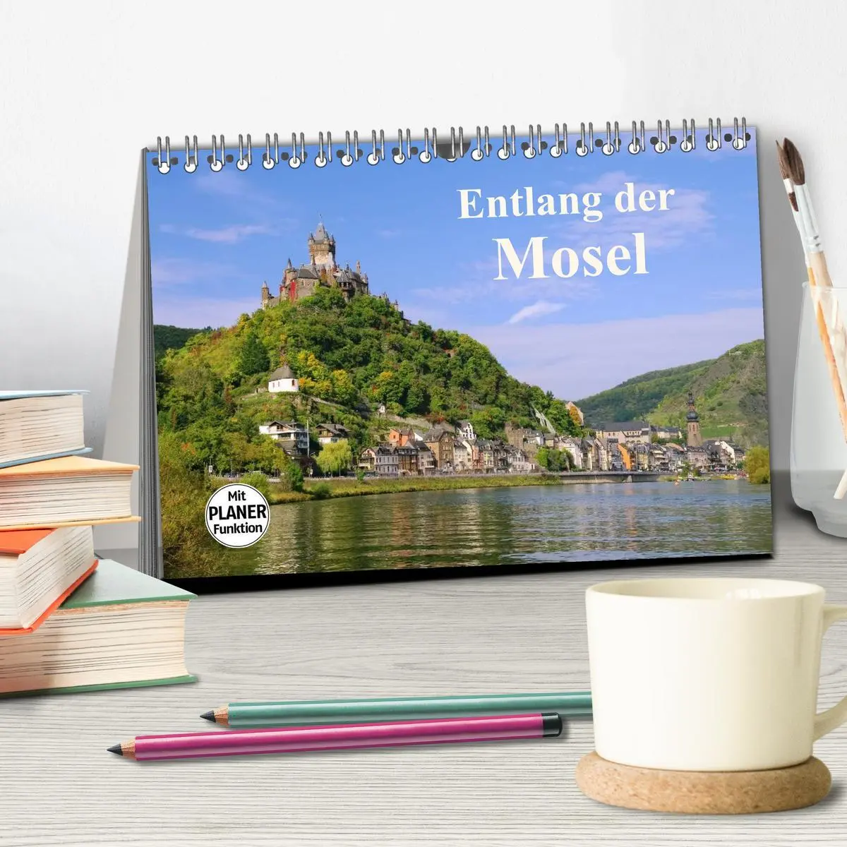 Bild: 9783457979679 | Entlang der Mosel (Tischkalender 2026 DIN A5 quer), CALVENDO...