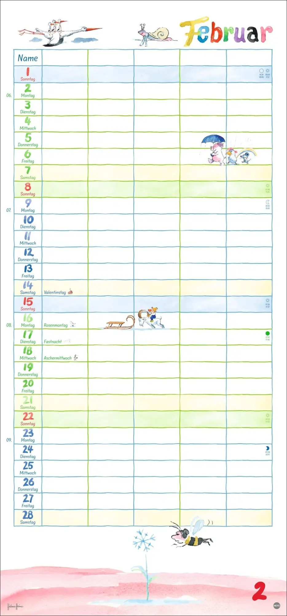 Bild: 9783756409679 | Helme Heine: Familienplaner 2026 | Helme Heine | Kalender | 15 S.