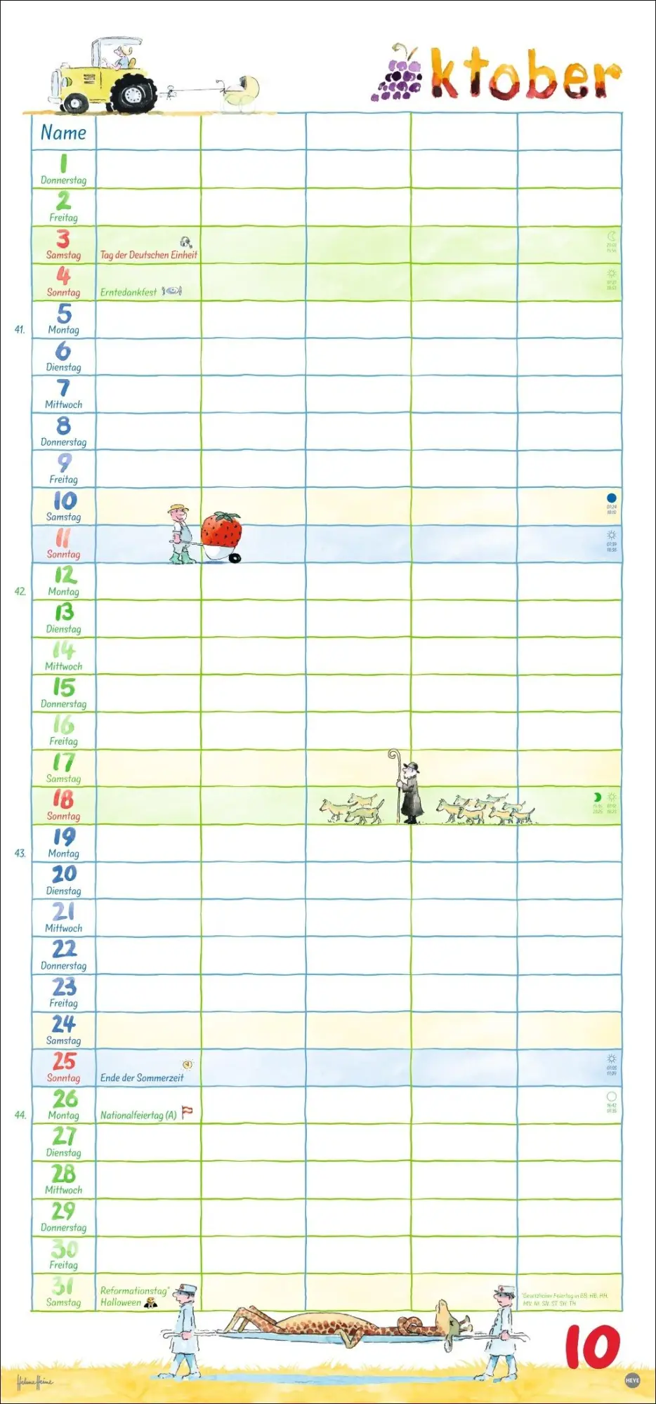 Bild: 9783756409679 | Helme Heine: Familienplaner 2026 | Helme Heine | Kalender | 15 S.