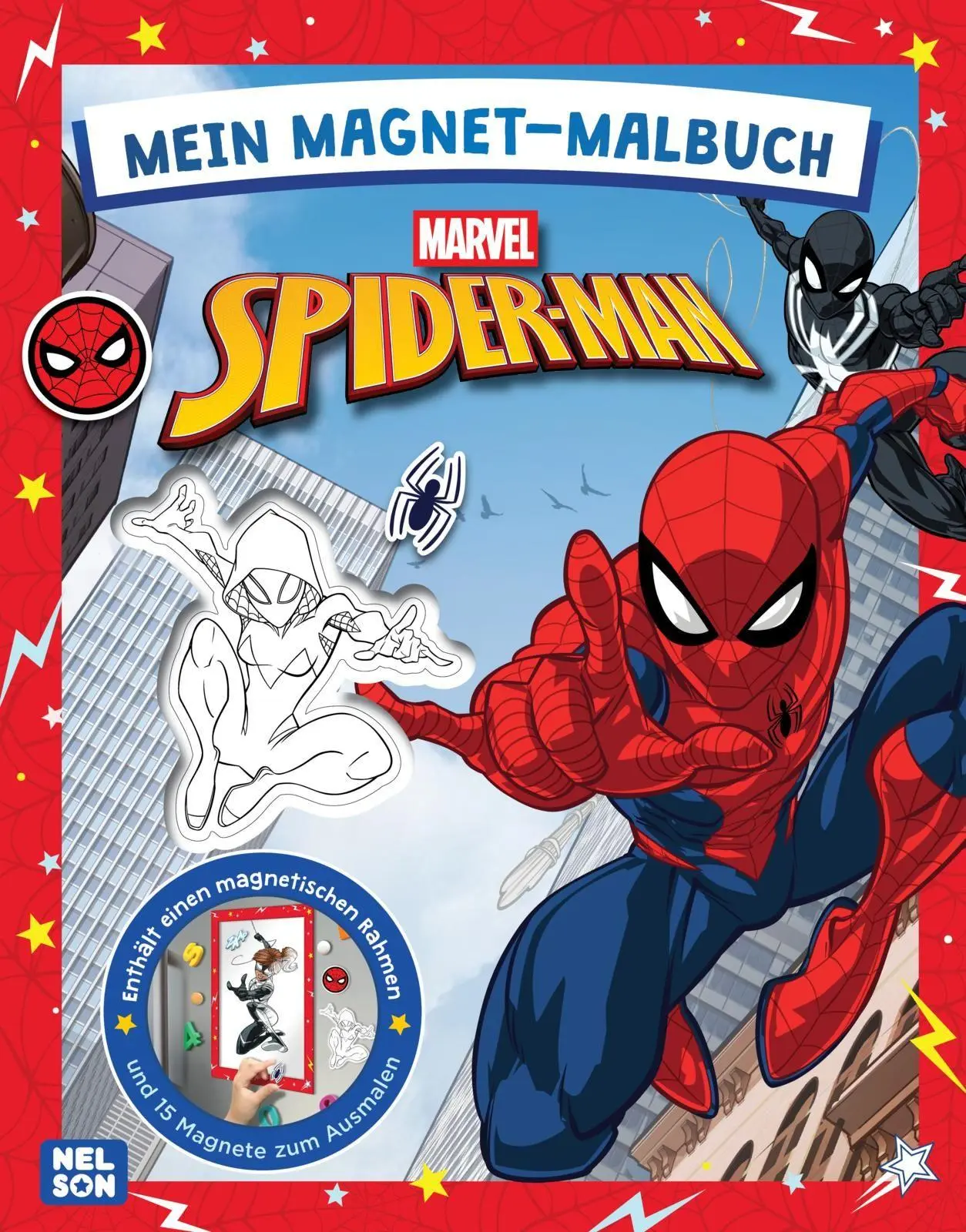 Cover: 9783845129679 | Mein Magnet-Malbuch Spider-Man | Taschenbuch | MARVEL | 24 S. | 2026