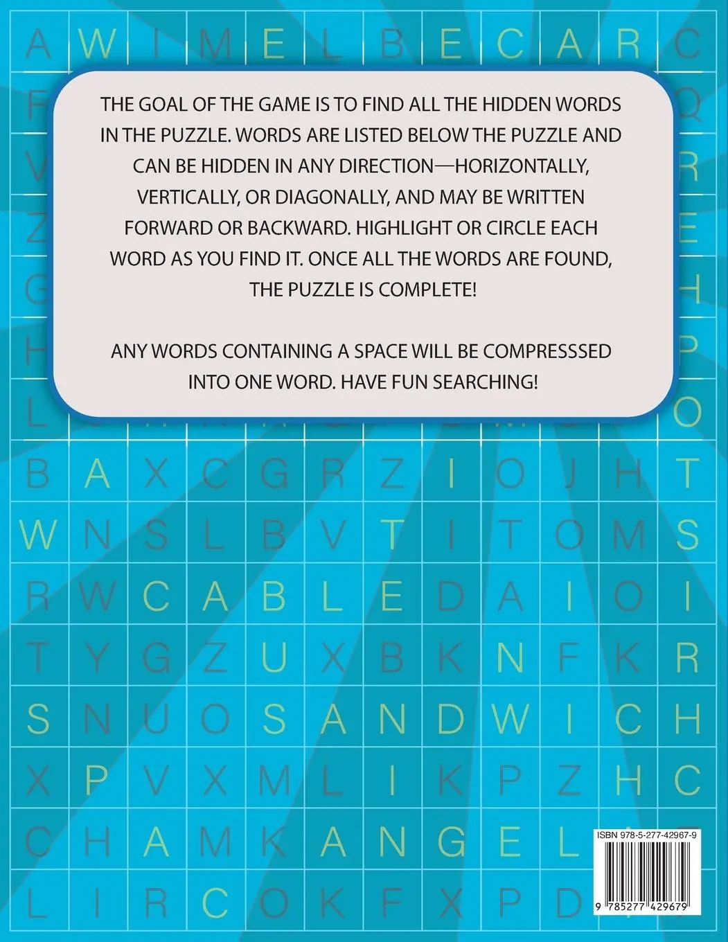 Rückseite: 9785277429679 | Mixed Word Search Puzzles Book | Laura Bidden | Taschenbuch | Englisch
