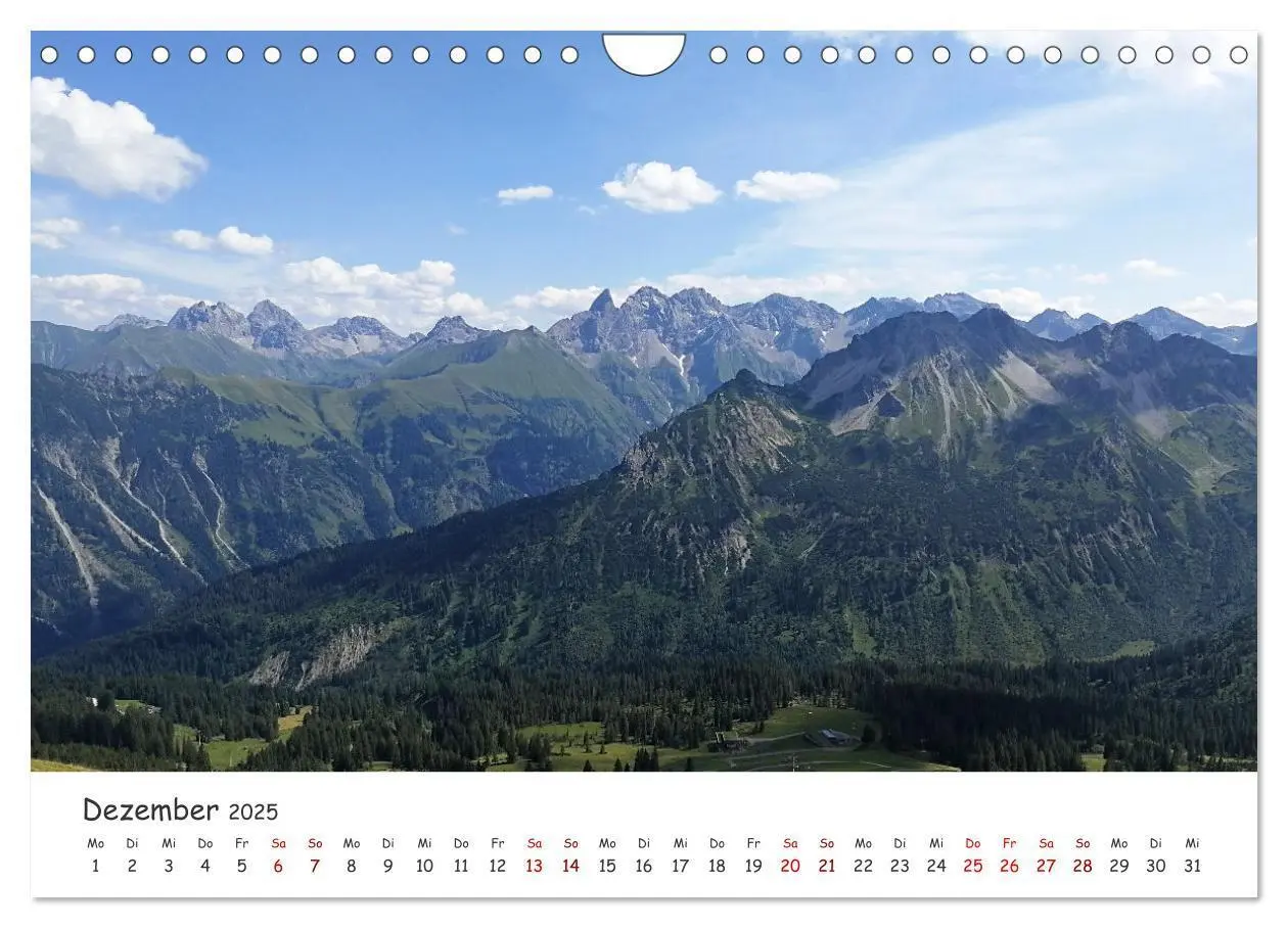 Bild: 9783383859779 | Kleinwalsertal - Das kleine Glück vor unserer Tür (Wandkalender...