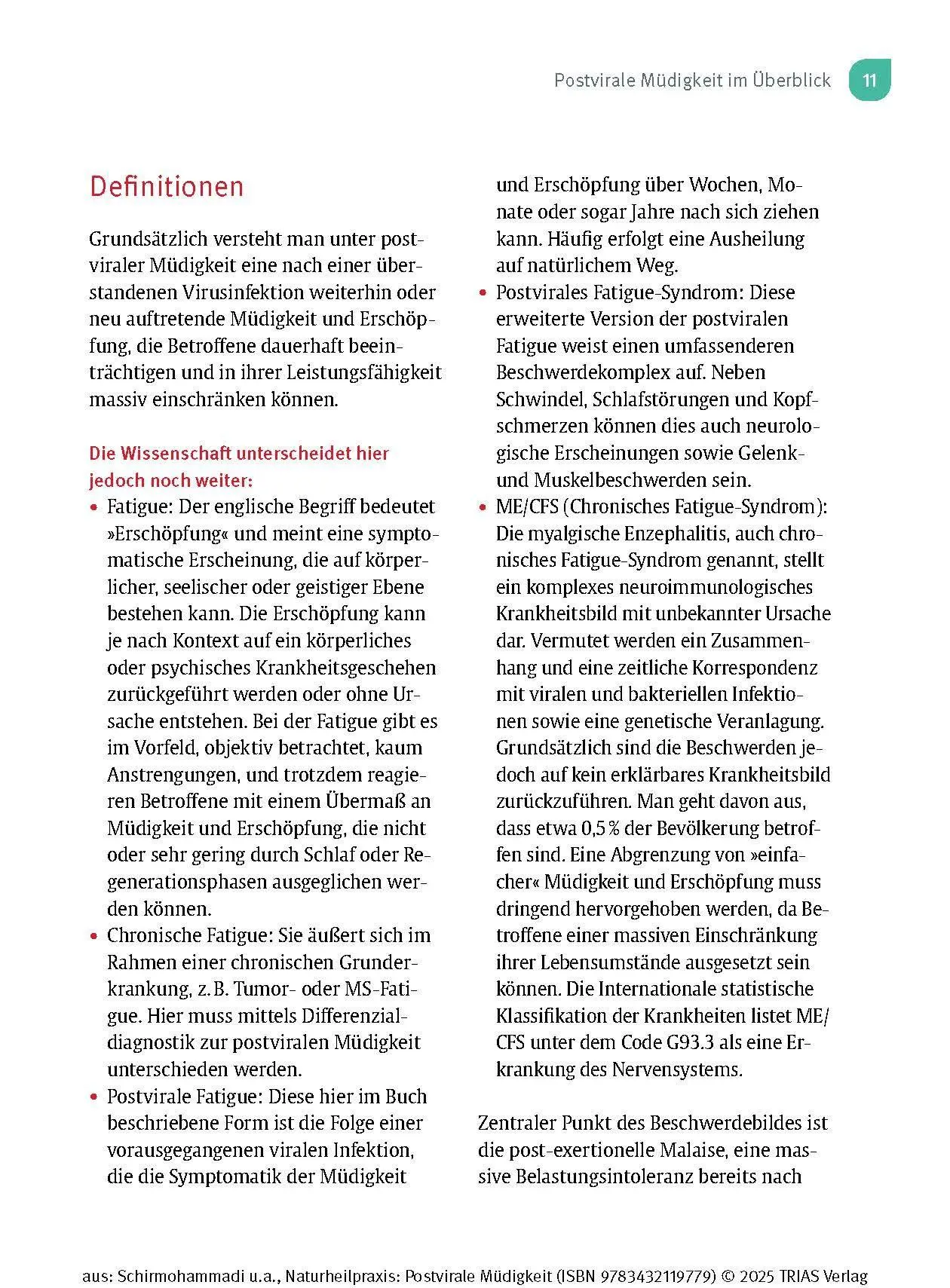 Bild: 9783432119779 | Naturheilpraxis: Postvirale Müdigkeit | Abbas Schirmohammadi (u. a.)