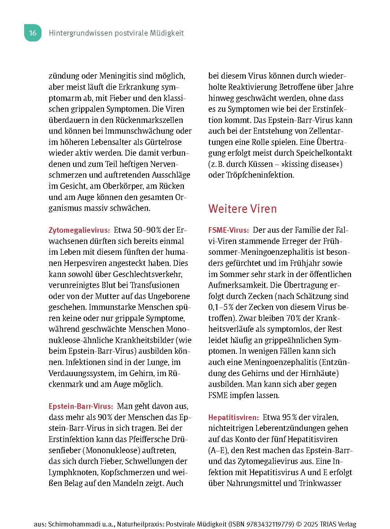 Bild: 9783432119779 | Naturheilpraxis: Postvirale Müdigkeit | Abbas Schirmohammadi (u. a.)