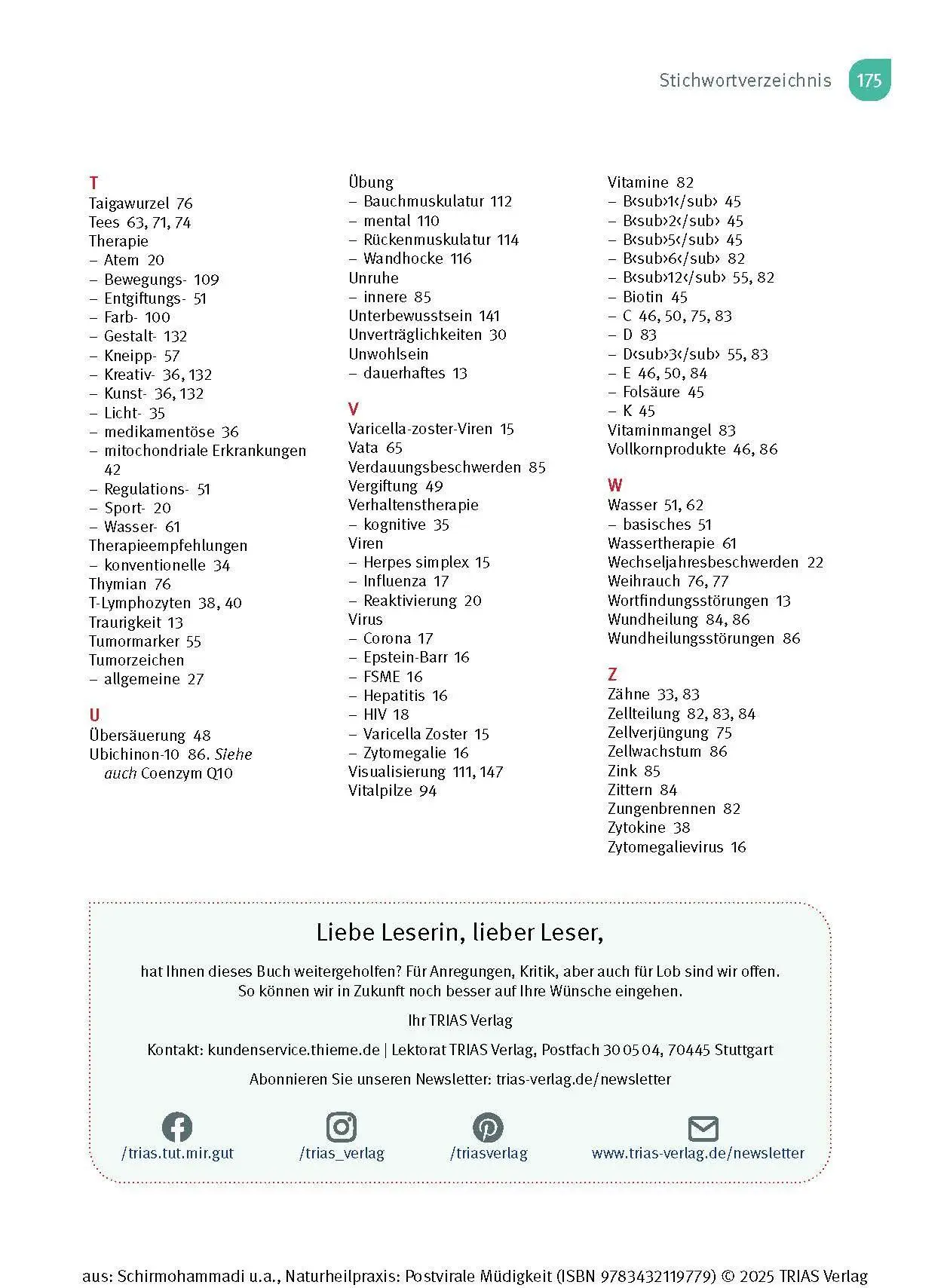 Bild: 9783432119779 | Naturheilpraxis: Postvirale Müdigkeit | Abbas Schirmohammadi (u. a.)