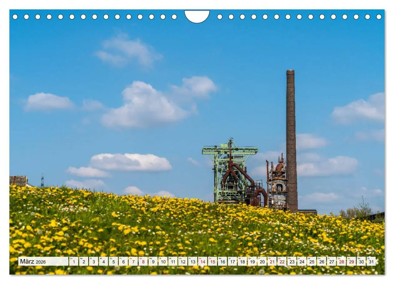 Bild: 9783457729779 | Das Ruhrgebiet (Wandkalender 2026 DIN A4 quer), CALVENDO...