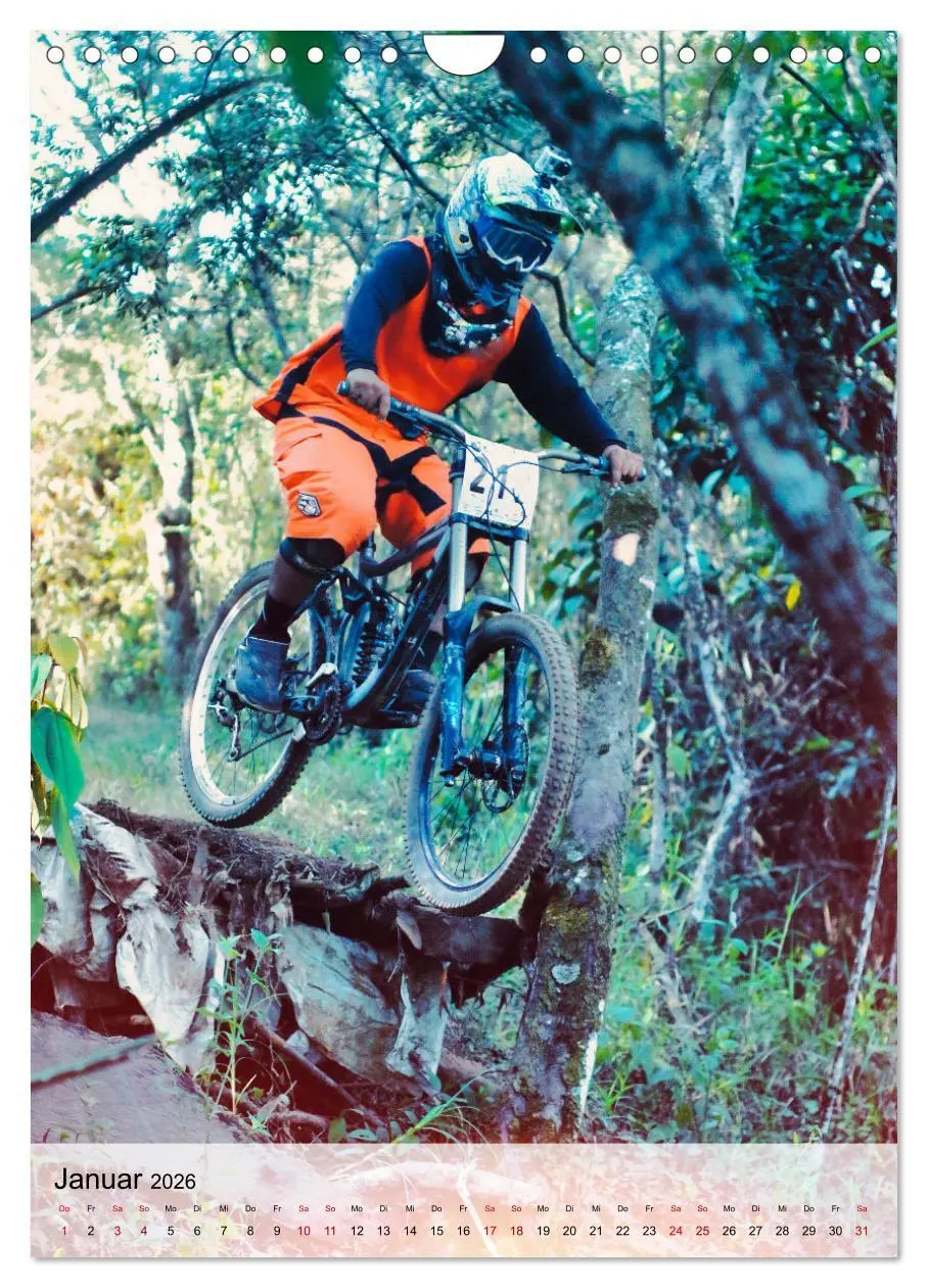 Bild: 9783516369779 | Mountainbike - einfach Spaß (Wandkalender 2026 DIN A4 hoch),...