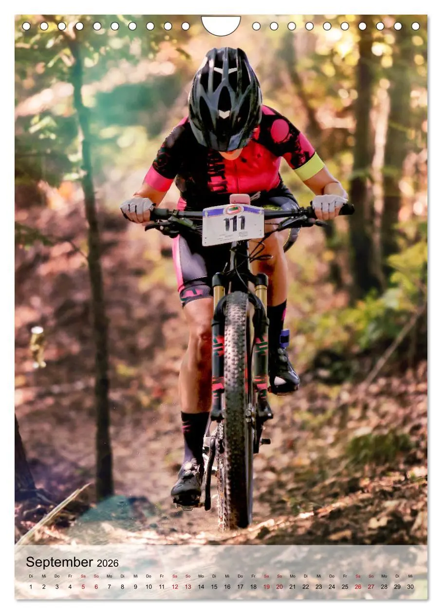 Bild: 9783516369779 | Mountainbike - einfach Spaß (Wandkalender 2026 DIN A4 hoch),...