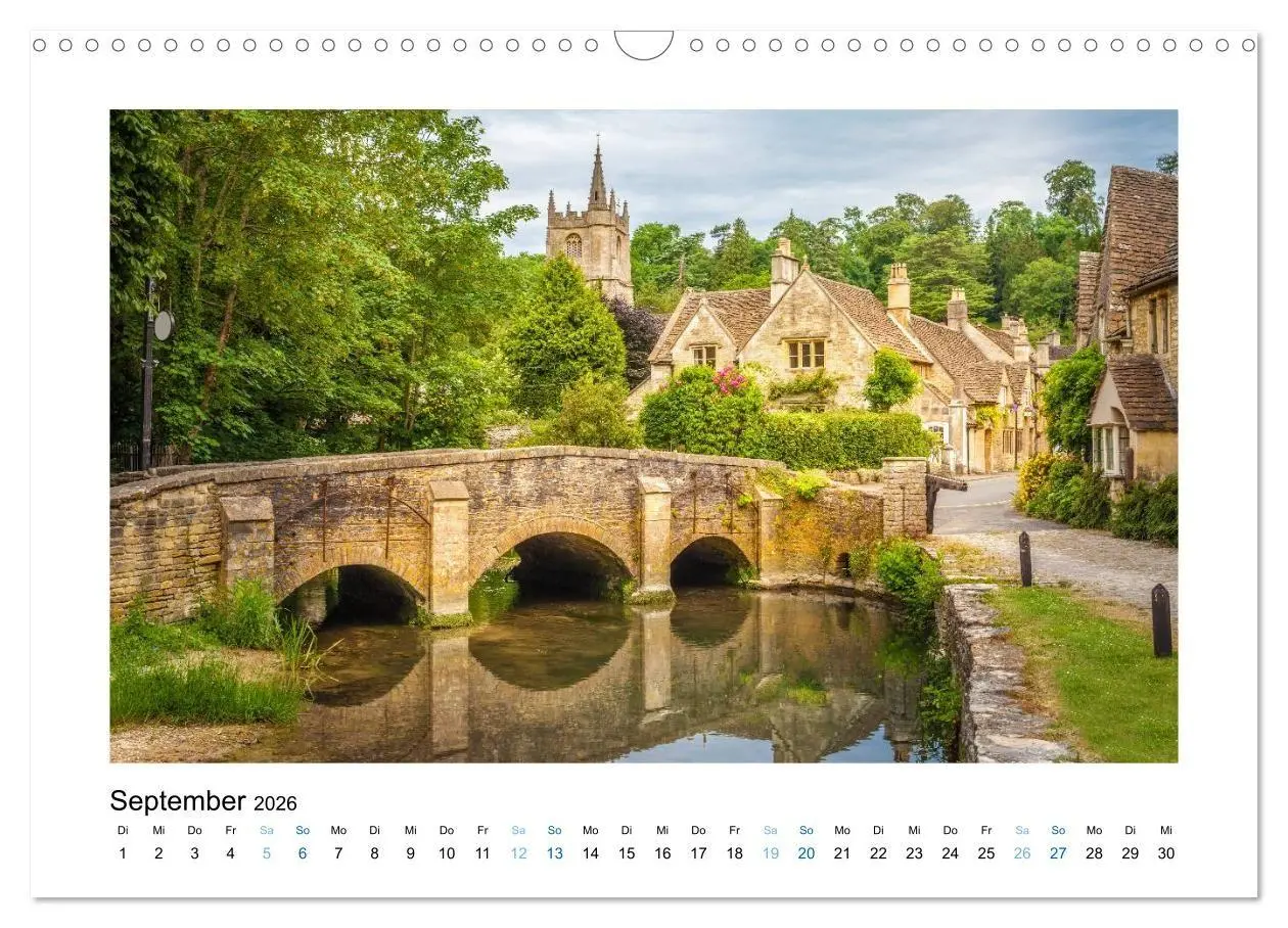 Bild: 9783516679779 | Eine Reise durch Südengland (Wandkalender 2026 DIN A3 quer),...