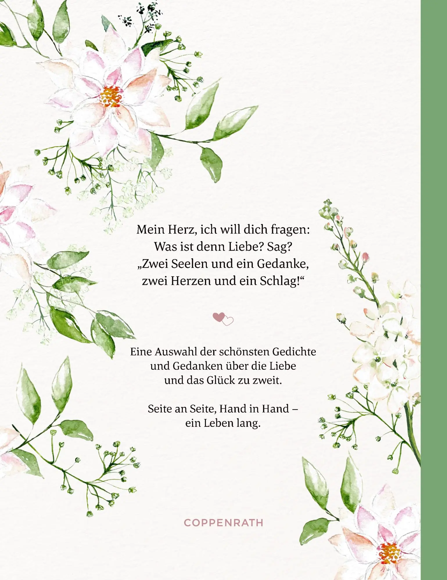 Rückseite: 9783649649779 | Hand in Hand ein Leben lang | Gedichte und Gedanken zur Hochzeit