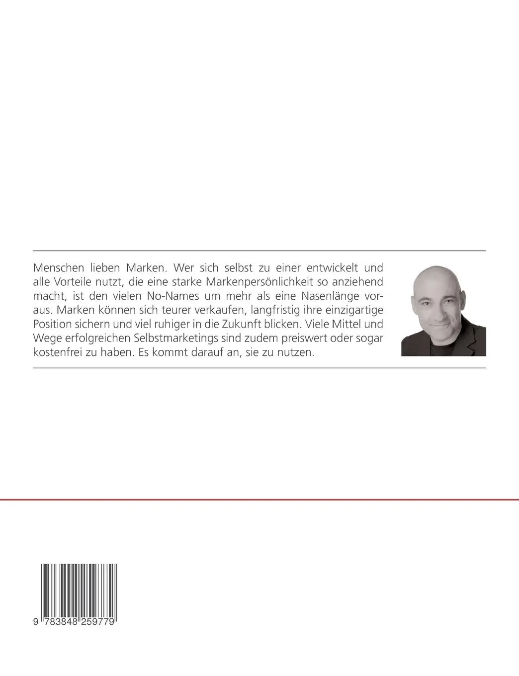 Rückseite: 9783848259779 | Erfolgreich zur Marke Ich | Aus der dritten in die erste Reihe | Kegel