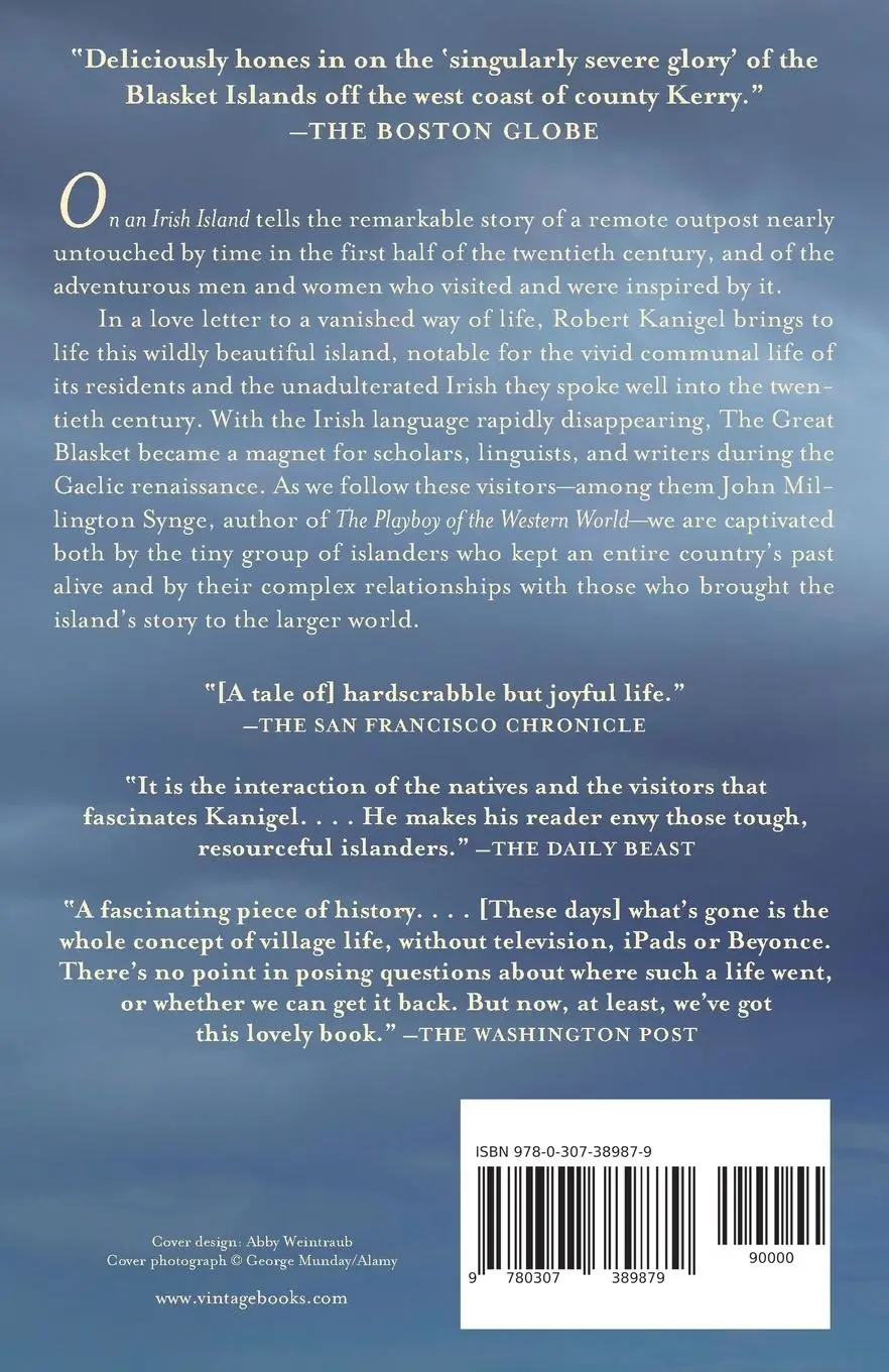 Rückseite: 9780307389879 | On an Irish Island | The Lost World of the Great Blasket | Kanigel