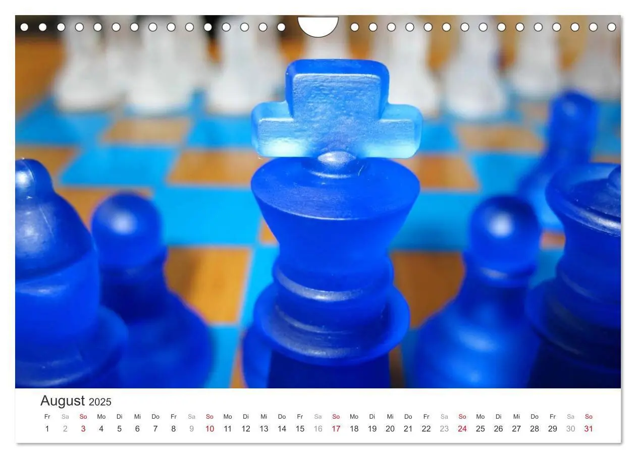 Bild: 9783435489879 | Schach 2025. Impressionen von Figuren und Spielen (Wandkalender...
