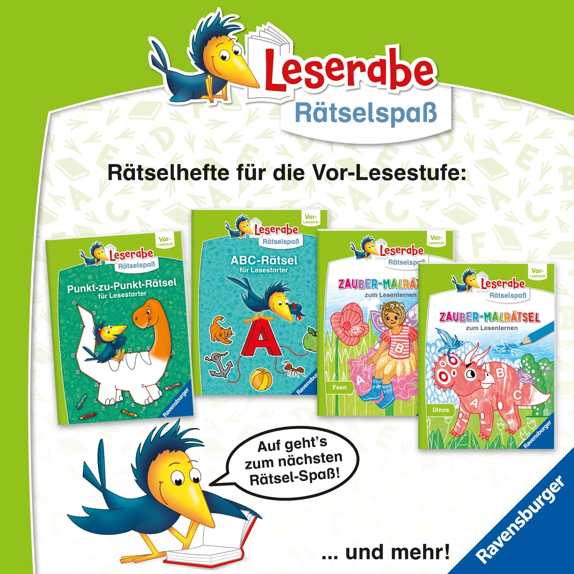 Bild: 9783473489879 | Ravensburger Leserabe Rätselspaß - Erstlese-Rätsel für Lesestarter...