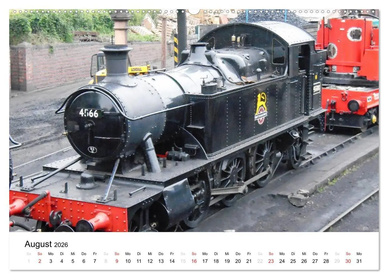 Bild: 9783516119879 | Nostalgische Eisenbahnen Englands (Wandkalender 2026 DIN A2 quer),...