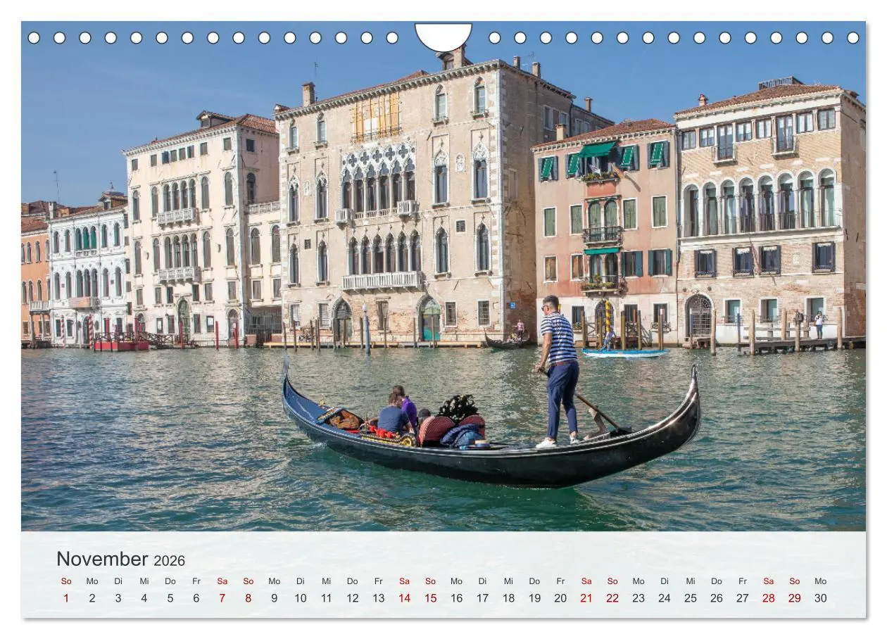 Bild: 9783457259979 | Venedig - Romantische Stadt am Canal Grande (Wandkalender 2026 DIN...