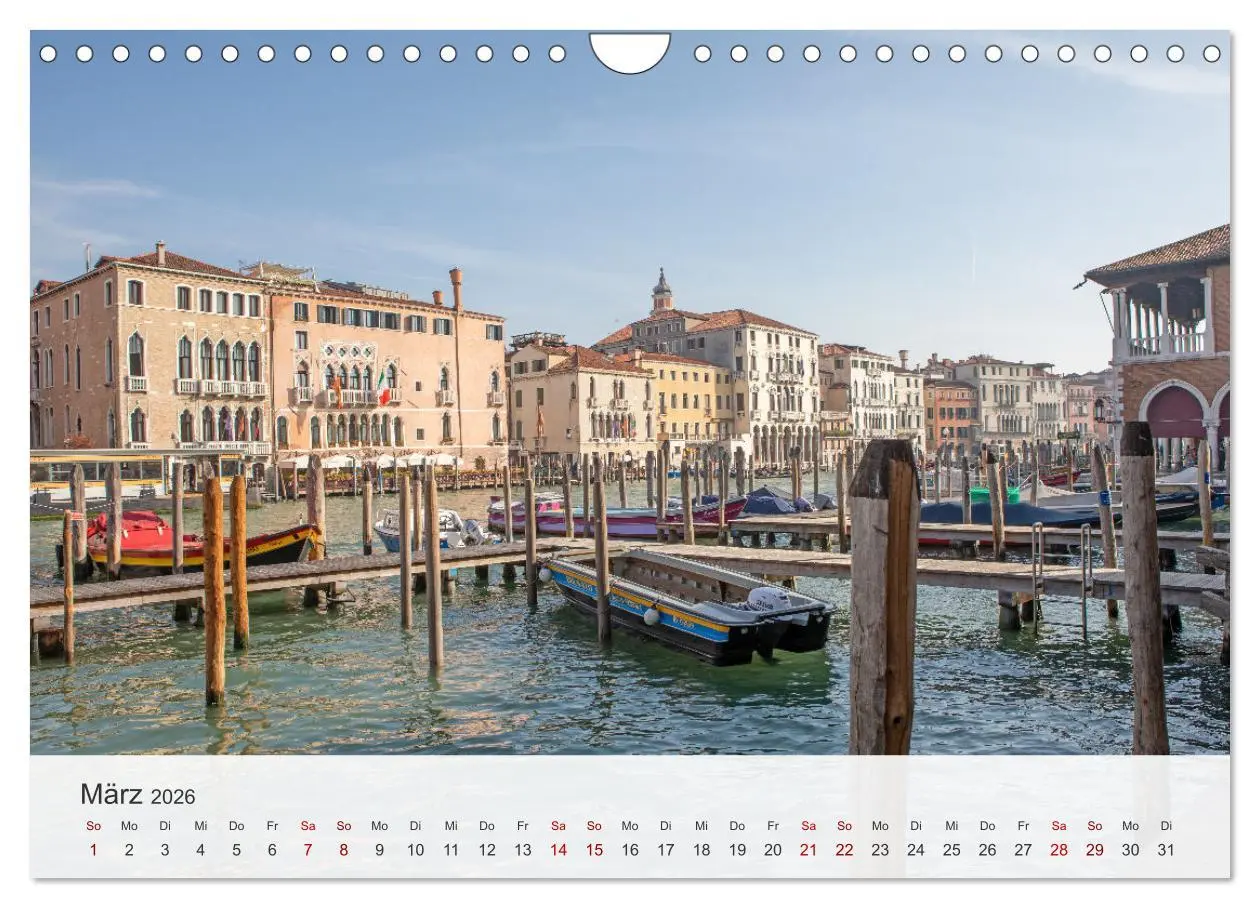 Bild: 9783457259979 | Venedig - Romantische Stadt am Canal Grande (Wandkalender 2026 DIN...