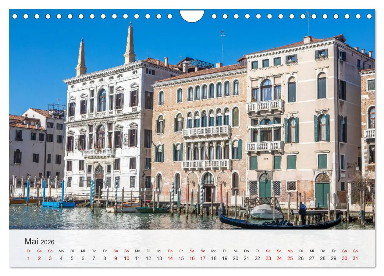 Bild: 9783457259979 | Venedig - Romantische Stadt am Canal Grande (Wandkalender 2026 DIN...