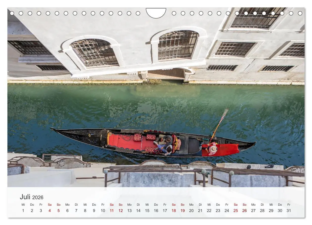 Bild: 9783457259979 | Venedig - Romantische Stadt am Canal Grande (Wandkalender 2026 DIN...
