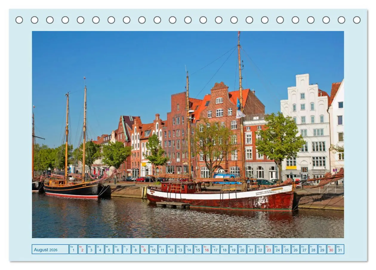 Bild: 9783457639979 | Lübeck Backsteingotik an der Trave (Tischkalender 2026 DIN A5...