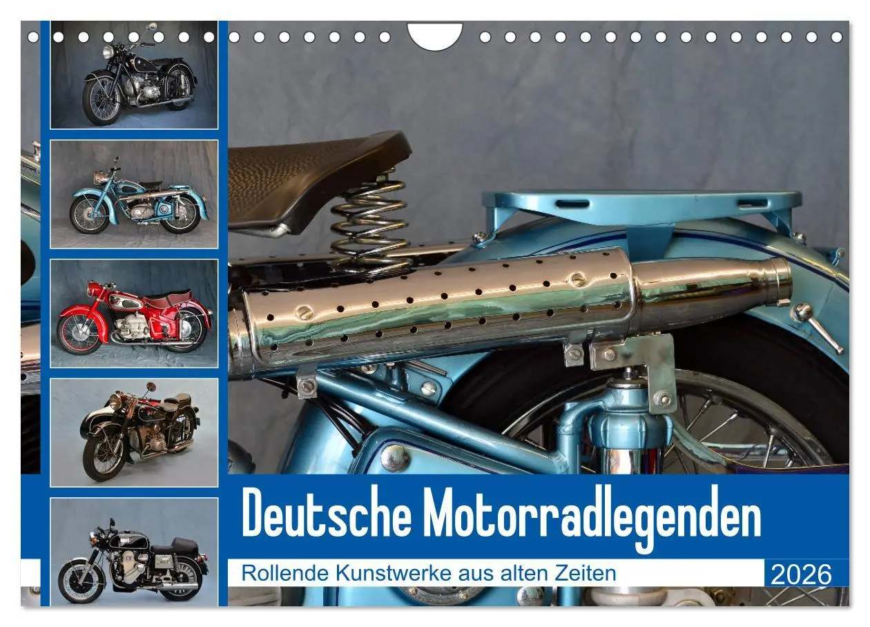 Cover: 9783457879979 | Deutsche Motorrad - Legenden - Rollende Kunstwerke aus alten Zeiten...