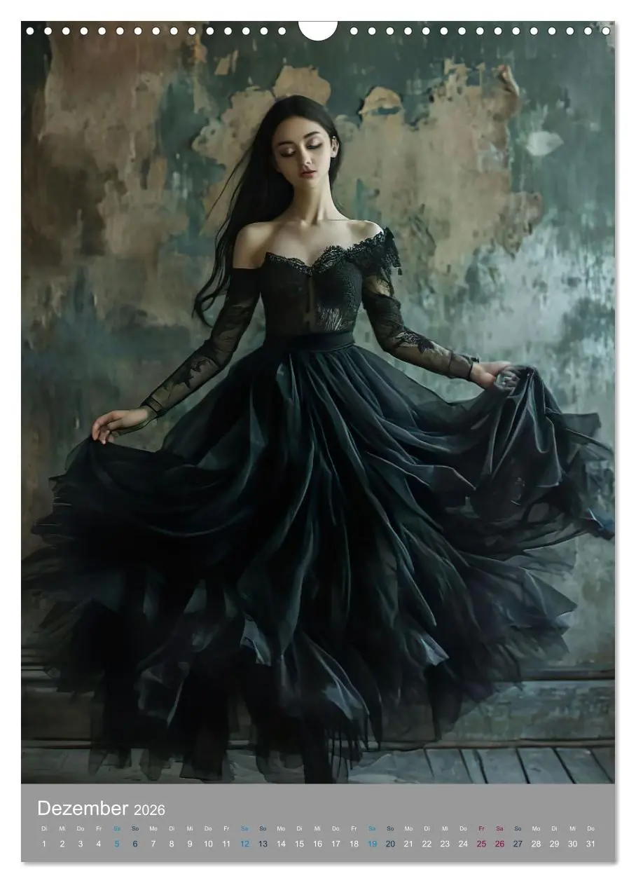 Bild: 9783516279979 | Märchenhafte Ballerina (Wandkalender 2026 DIN A3 hoch), CALVENDO...
