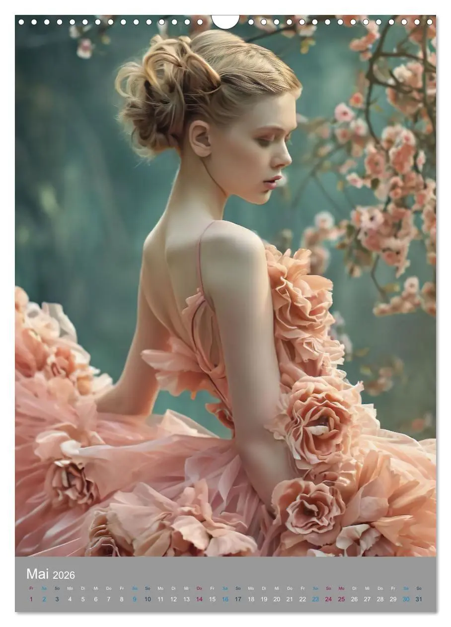 Bild: 9783516279979 | Märchenhafte Ballerina (Wandkalender 2026 DIN A3 hoch), CALVENDO...