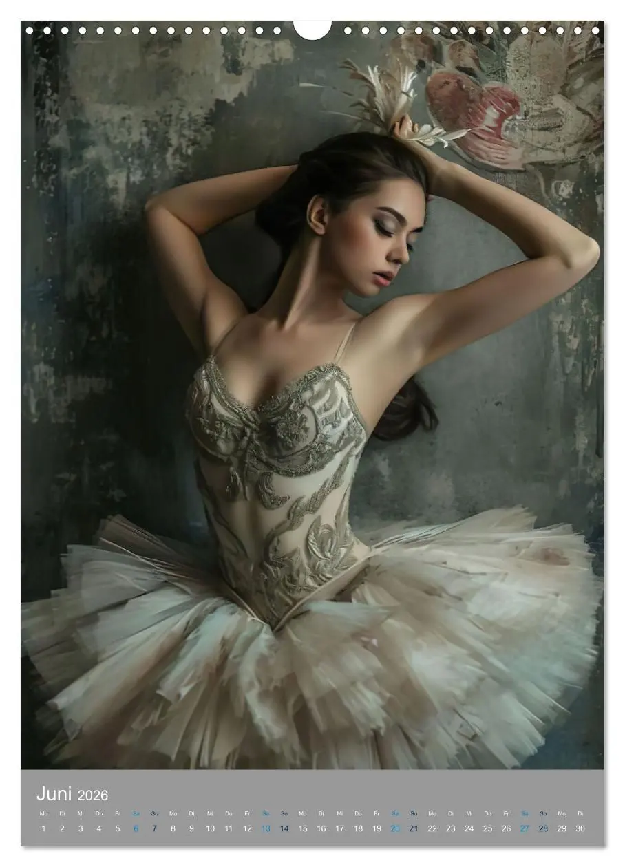 Bild: 9783516279979 | Märchenhafte Ballerina (Wandkalender 2026 DIN A3 hoch), CALVENDO...