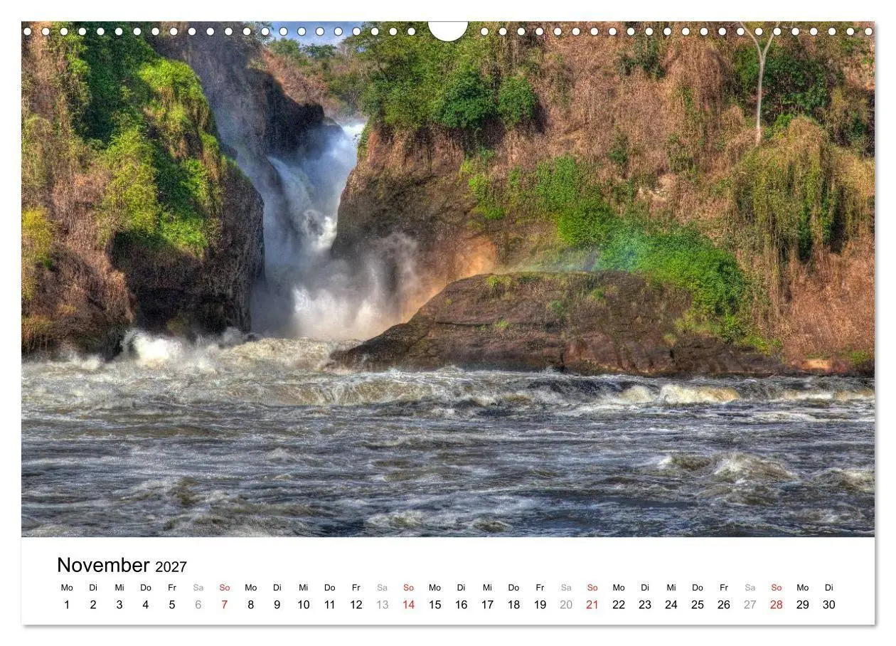 Bild: 9783594019979 | Uganda - die Perle Afrikas (Wandkalender 2027 DIN A3 quer),...