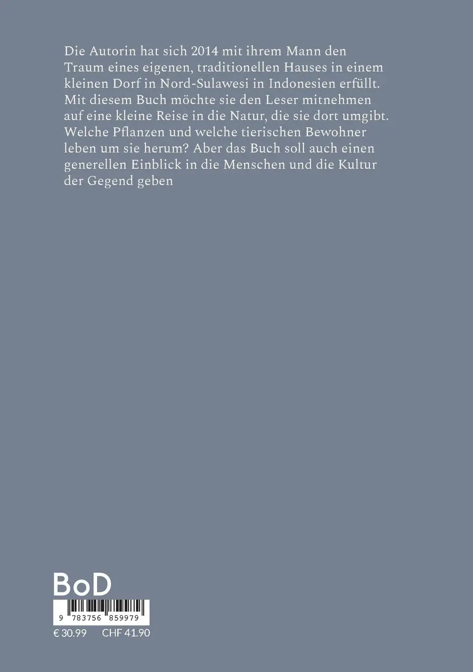 Rückseite: 9783756859979 | Zuhause in Sulawesi | Unser Haus über den Wolken | Silke Schmitt