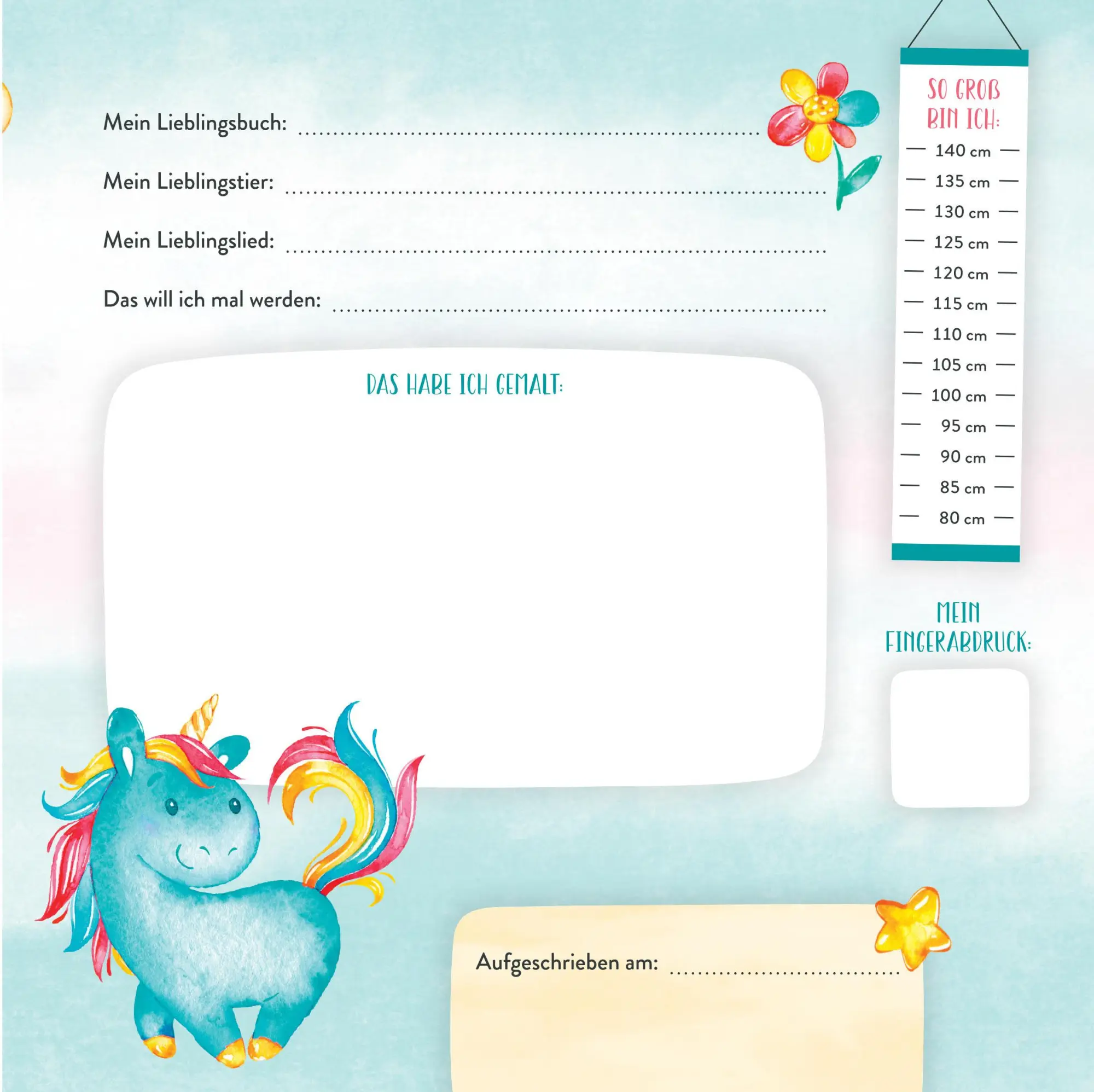 Bild: 9783833909979 | Meine Kindergartenfreunde - Einhörner | Buch | 64 S. | Deutsch | 2025