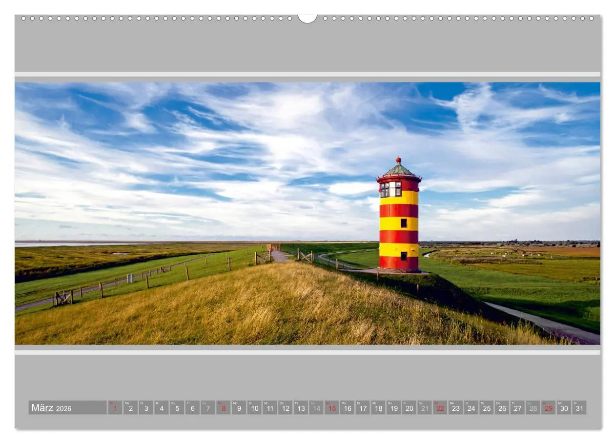 Bild: 9783457960080 | Der Pilsumer Leuchtturm (hochwertiger Premium Wandkalender 2026 DIN...