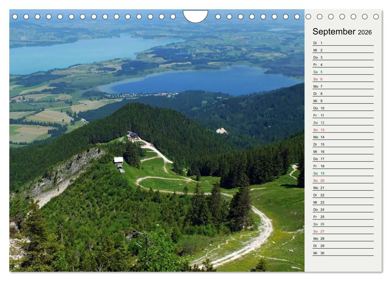 Bild: 9783516120080 | Schwangauer Momente (Wandkalender 2026 DIN A4 quer), CALVENDO...