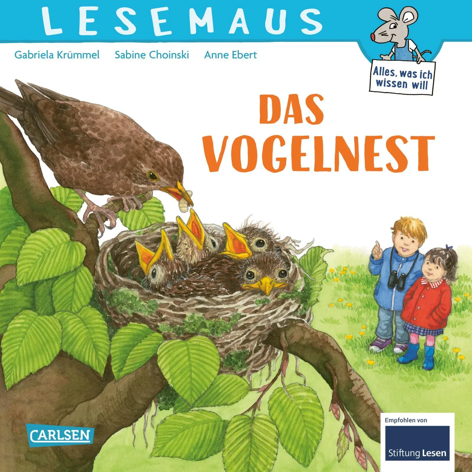 Cover: 9783551080080 | LESEMAUS 108: Das Vogelnest | Gabriela Krümmel (u. a.) | Taschenbuch