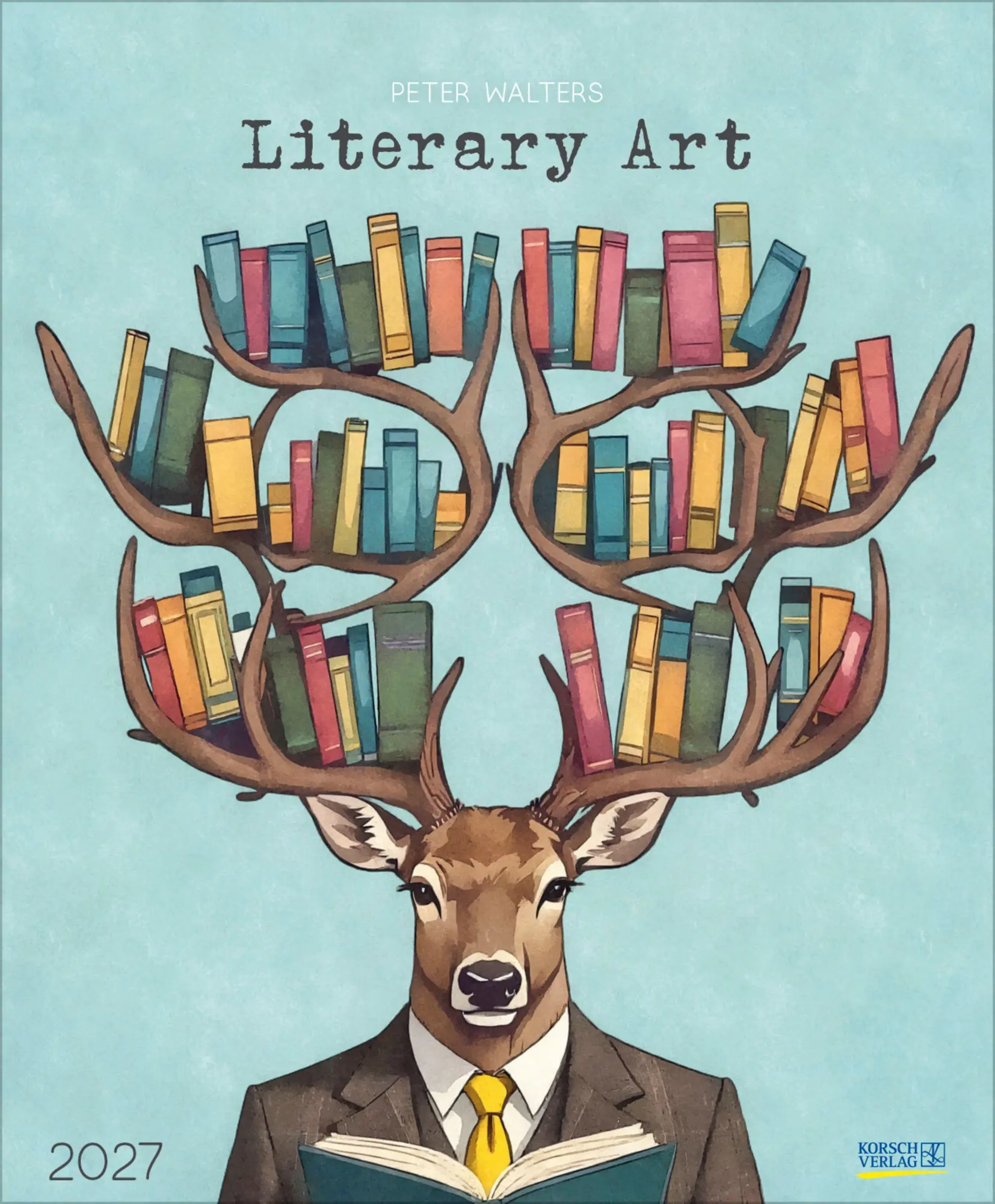 Cover: 9783819300080 | Literary Art 2027 | Verlag Korsch | Kalender | Spiralbindung | 14 S.