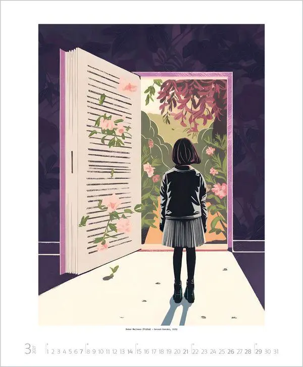 Bild: 9783819300080 | Literary Art 2027 | Verlag Korsch | Kalender | Spiralbindung | 14 S.
