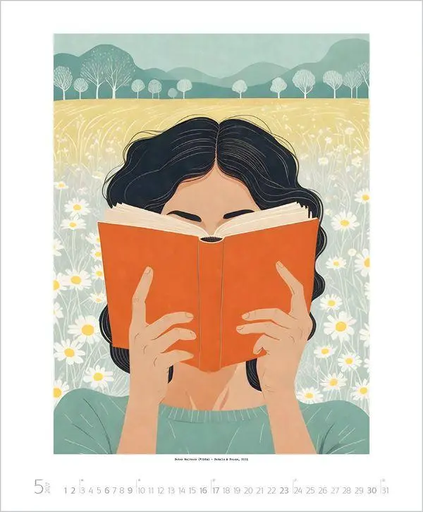 Bild: 9783819300080 | Literary Art 2027 | Verlag Korsch | Kalender | Spiralbindung | 14 S.