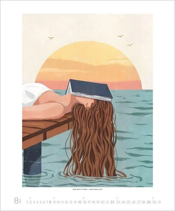 Bild: 9783819300080 | Literary Art 2027 | Verlag Korsch | Kalender | Spiralbindung | 14 S.