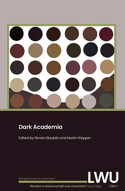 Cover: 9783826090080 | Dark Academia. LWU Literatur in Wissenschaft und Unterricht | Buch