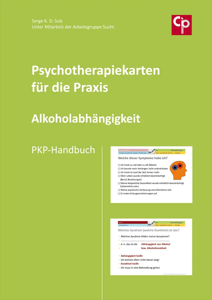 Cover: 9783862940080 | Psychotherapiekarten für die Praxis: Alkoholabhängigkeit | Buch | 2012