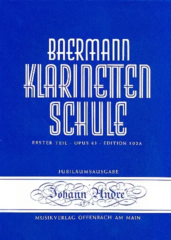 Cover: 9790500260080 | Klarinettenschule Band 5 Zweiter Teil op.64 Fortsetzung und Schluss...