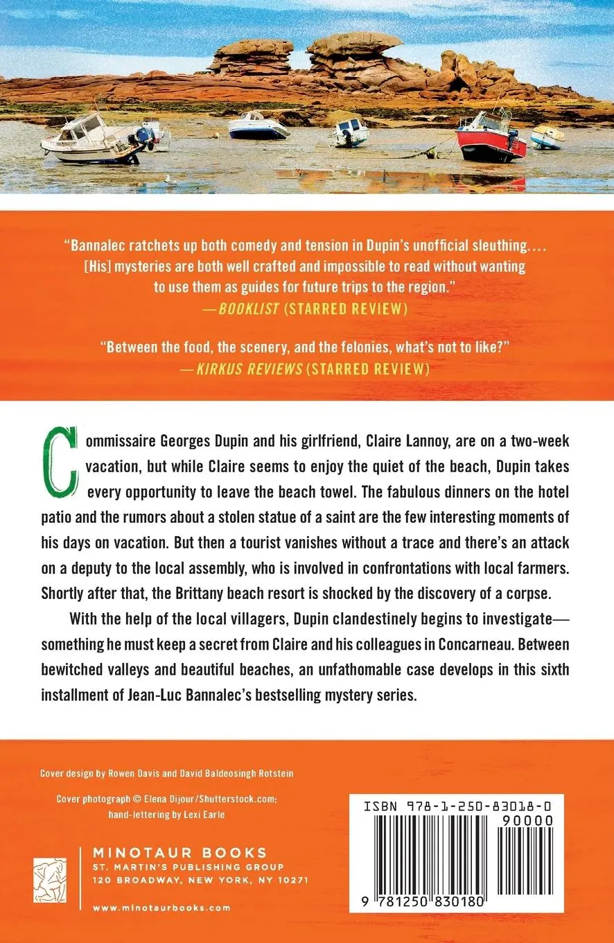 Rückseite: 9781250830180 | The Granite Coast Murders | A Brittany Mystery | Jean-Luc Bannalec