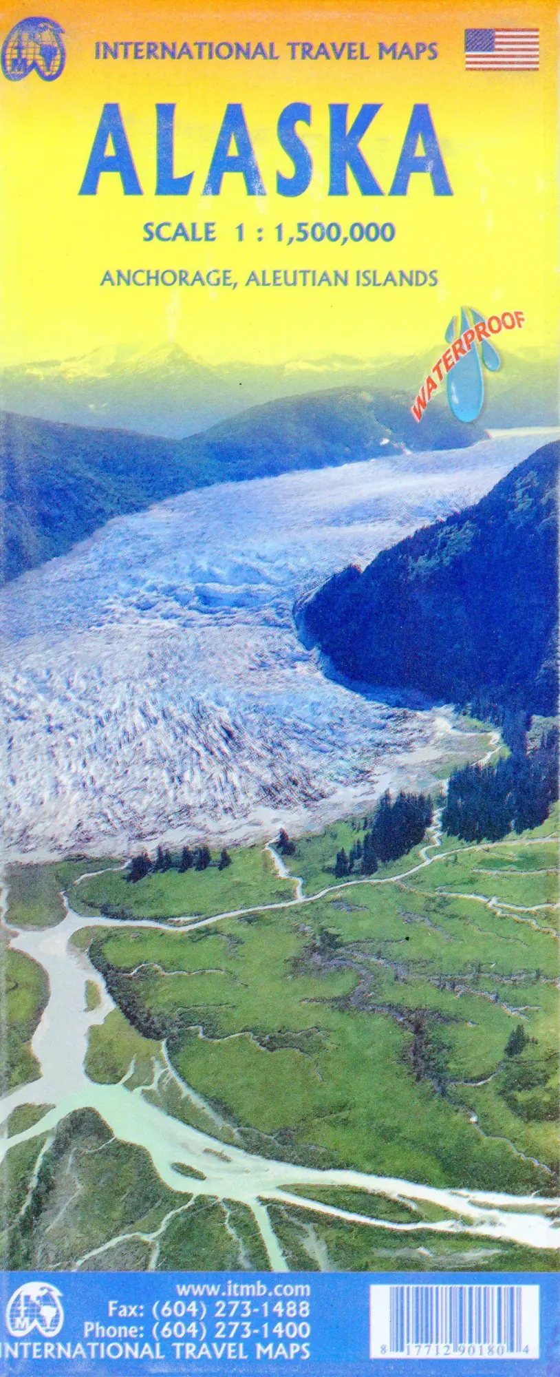 Bild: 9781771290180 | Alaska 1:1 500 000 | ITM Map | (Land-)Karte | International Travel Map