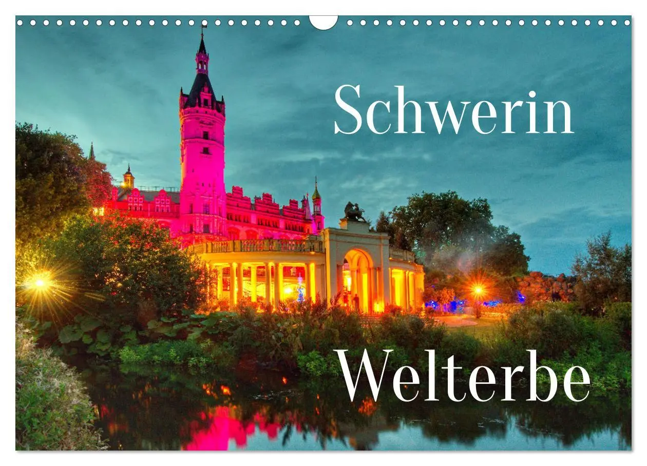 Cover: 9783457260180 | Schwerin - Welterbe (Wandkalender 2026 DIN A3 quer), CALVENDO...