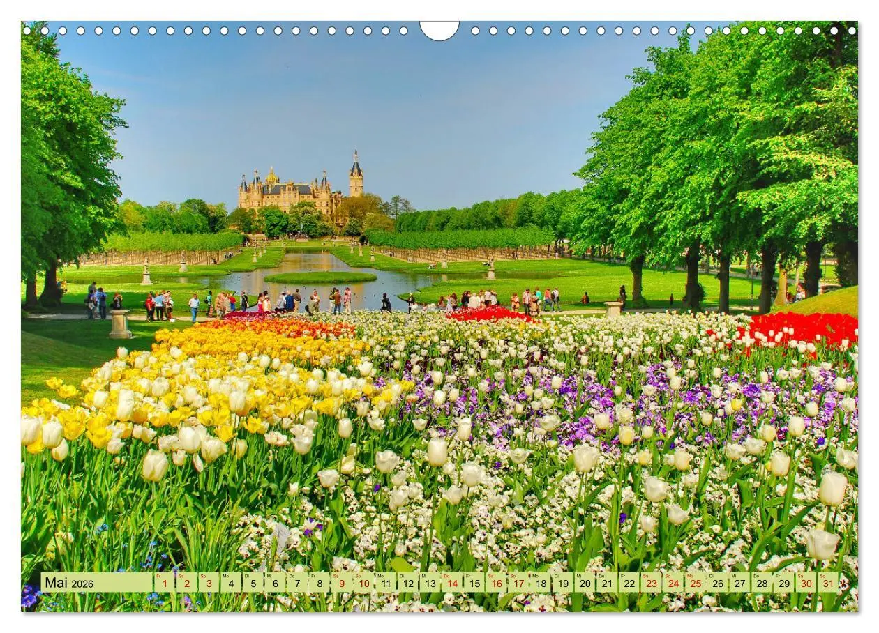 Bild: 9783457260180 | Schwerin - Welterbe (Wandkalender 2026 DIN A3 quer), CALVENDO...