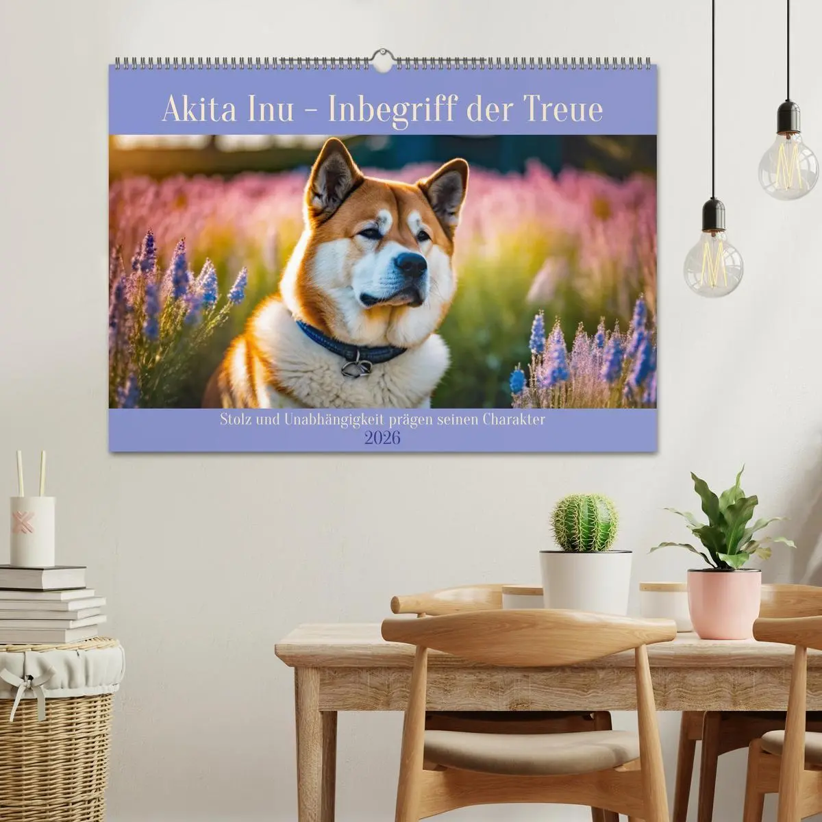 Bild: 9783457400180 | Akita Inu - Inbegriff der Treue (Wandkalender 2026 DIN A2 quer),...
